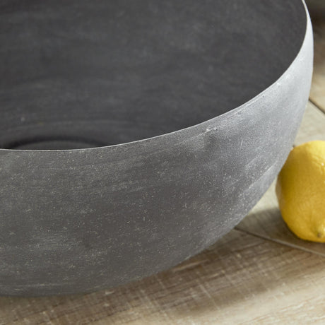 Napa Aged Zinc TERRAZZA DECORATIVE BOWLS, SET OF 2