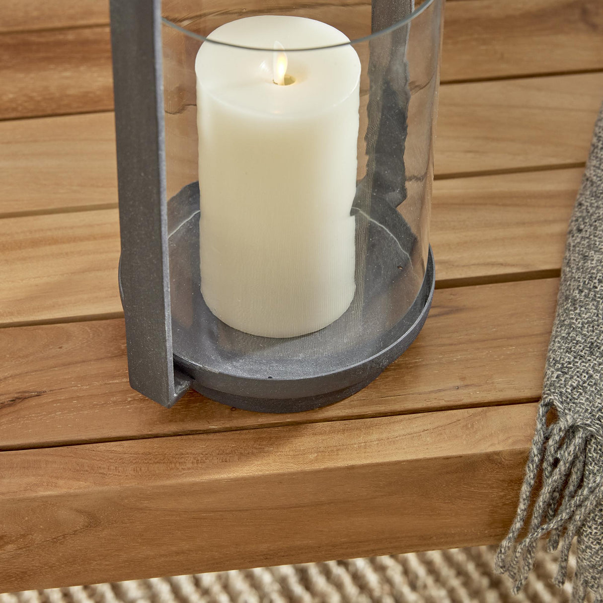 Napa Aged Zinc TERRAZZA OUTDOOR HURRICANE SMALL