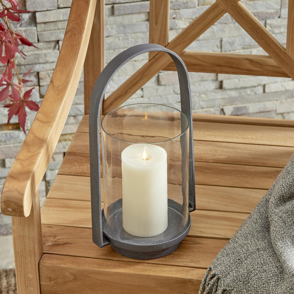 Napa Aged Zinc TERRAZZA OUTDOOR HURRICANE SMALL