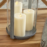 Napa Aged Zinc TERRAZZA OUTDOOR HURRICANE LARGE