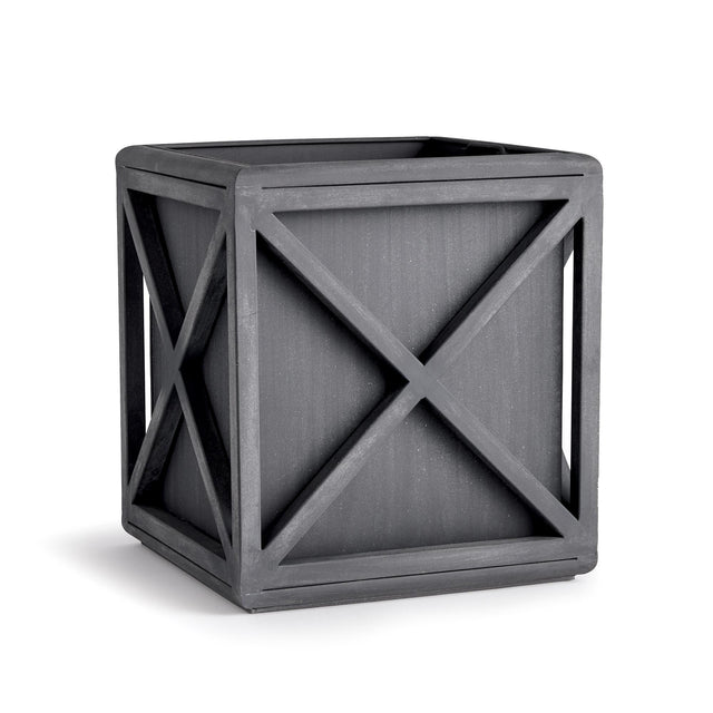 Napa Aged Zinc TERRAZZA OUTDOOR PLANTER SMALL