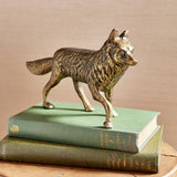 Napa Antique Brass SLY FOX SCULPTURE