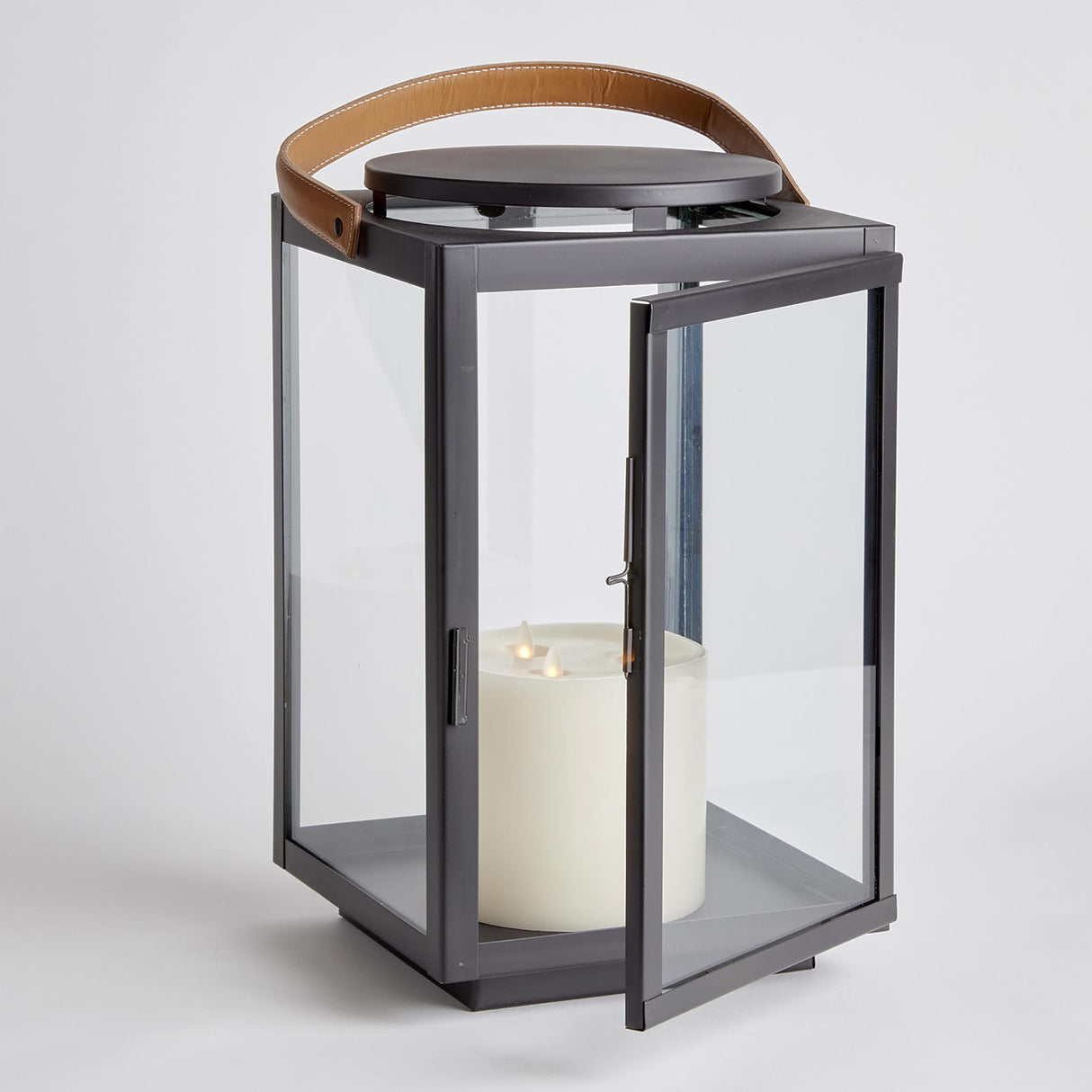 Napa Black/Bronze/Natural JENNINGS LANTERN LARGE