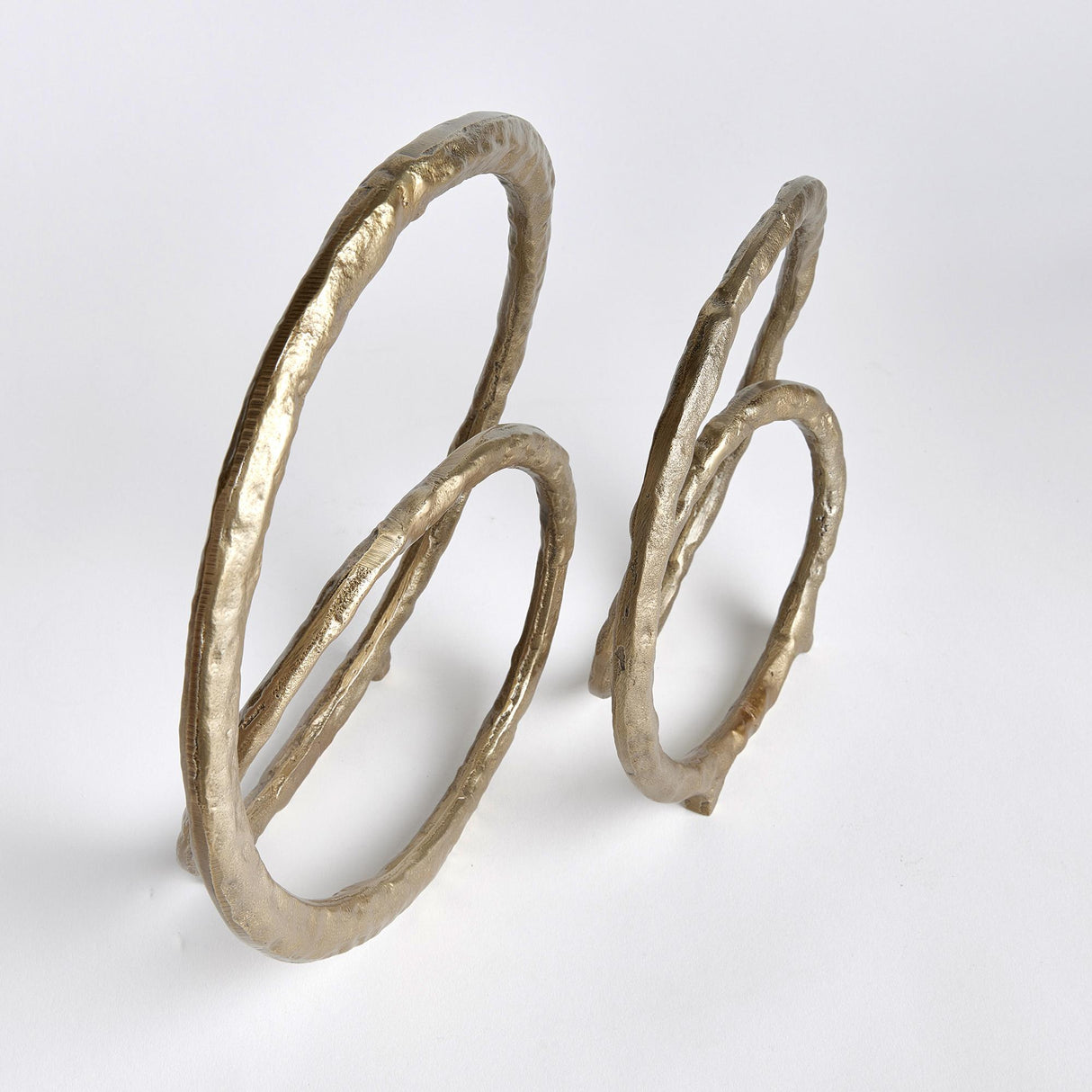 Napa Gold ELDON SCULPTURES, SET OF 2