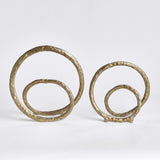 Napa Gold ELDON SCULPTURES, SET OF 2