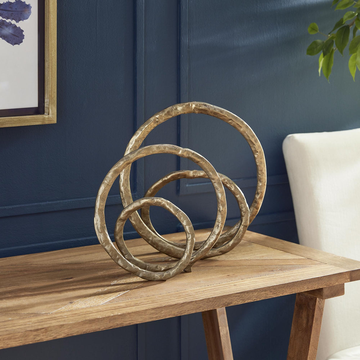 Napa Gold ELDON SCULPTURES, SET OF 2