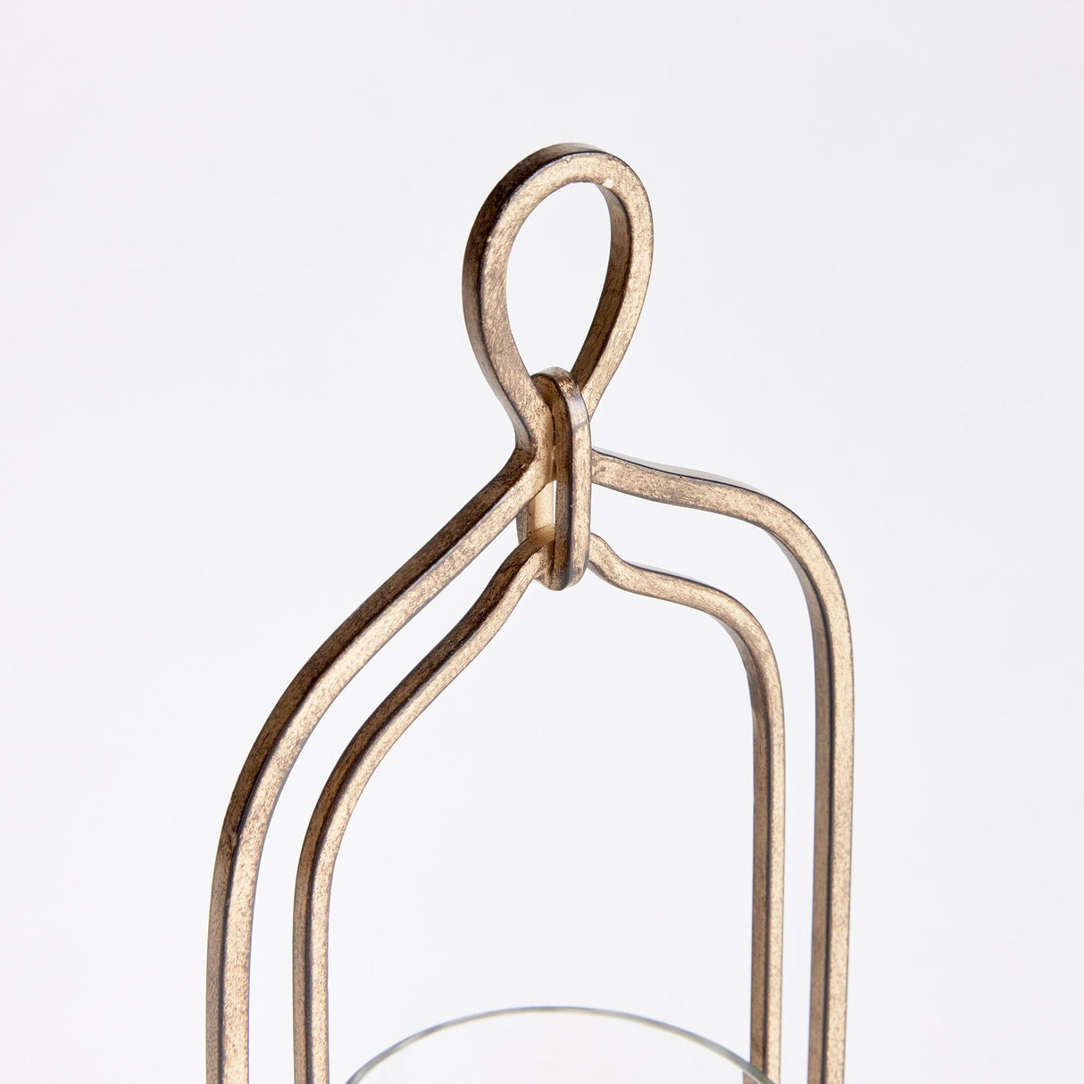 Napa Antique Gold/Hammered Glass AMARA HURRICANE SMALL