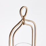 Napa Antique Gold/Hammered Glass AMARA HURRICANE SMALL