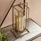 Napa Antique Gold/Hammered Luster Glass WESLEY HURRICANE LARGE