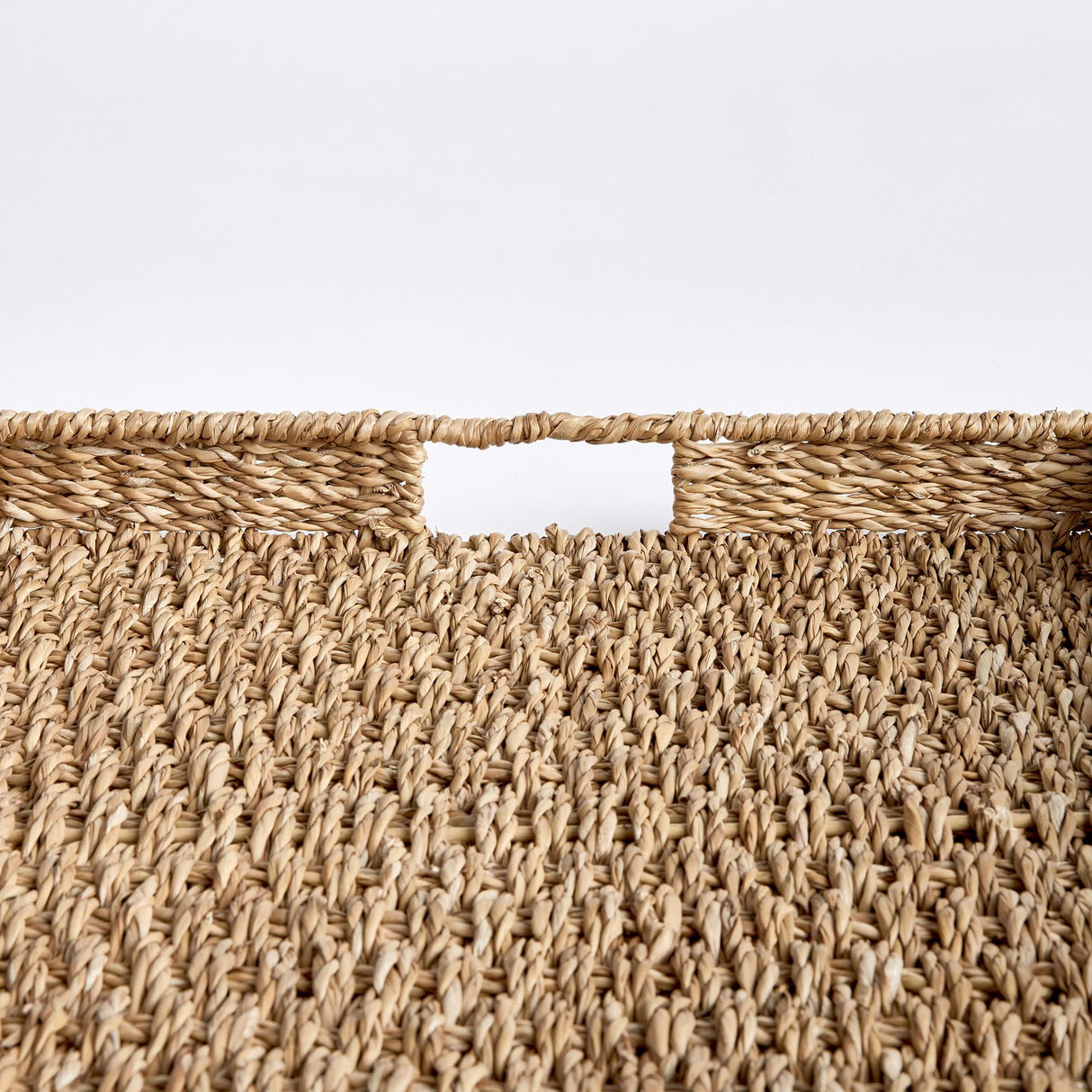 Napa Natural SEAGRASS RECTANGULAR TRAYS, SET OF 2