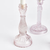 Napa Pink ESTELLA TAPER HOLDERS LARGE, SET OF 3