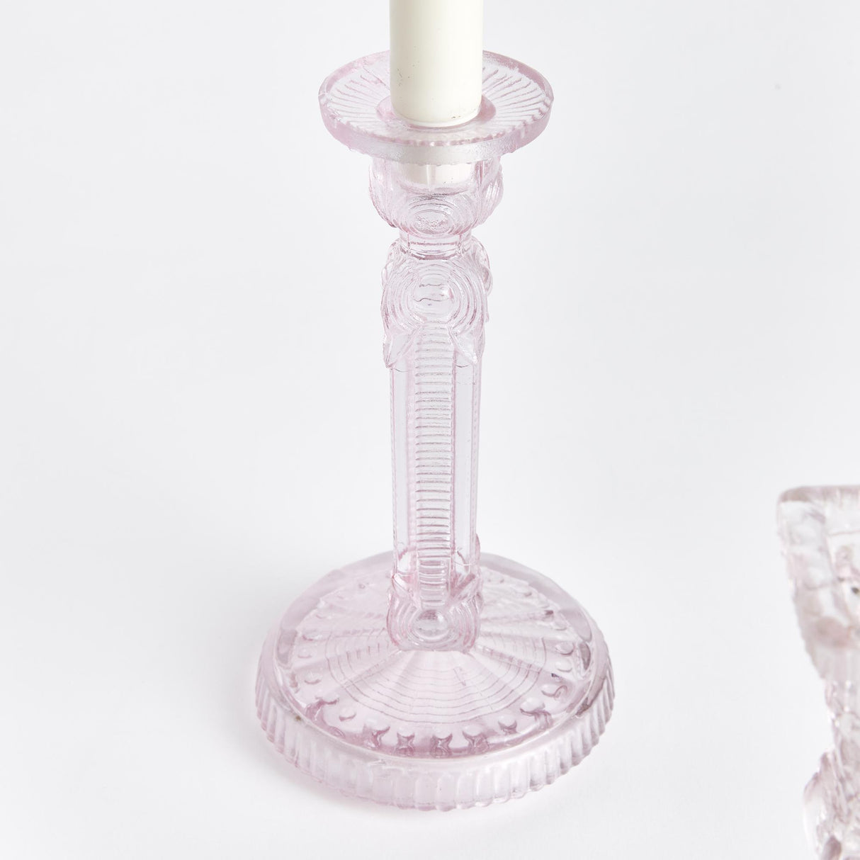 Napa Pink ESTELLA TAPER HOLDERS LARGE, SET OF 3