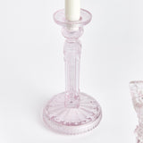 Napa Pink ESTELLA TAPER HOLDERS LARGE, SET OF 3