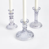 Napa Gray ESTELLA TAPER HOLDERS SMALL, SET OF 3