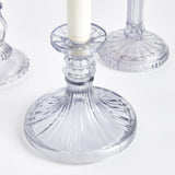 Napa Gray ESTELLA TAPER HOLDERS SMALL, SET OF 3