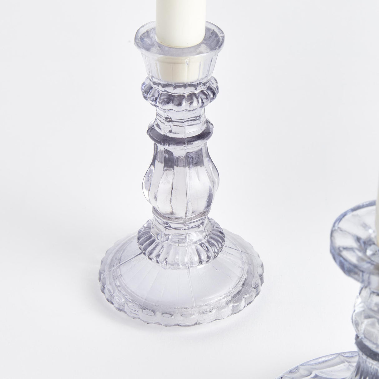 Napa Gray ESTELLA TAPER HOLDERS SMALL, SET OF 3