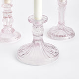 Napa Pink ESTELLA TAPER HOLDERS SMALL, SET OF 3