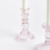 Napa Pink ESTELLA TAPER HOLDERS SMALL, SET OF 3