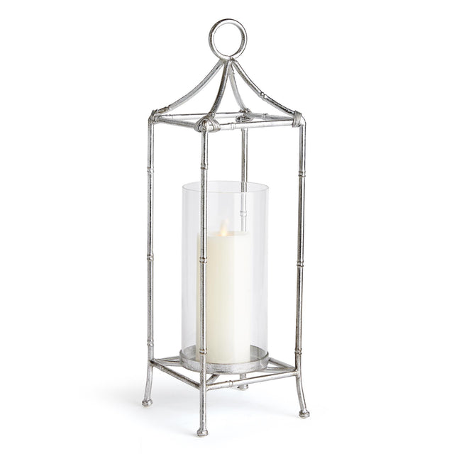 Napa Antique Silver DAPHNE LANTERN LARGE