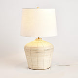 Napa Whitewash MAYE TAPERED LAMP
