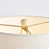 Napa Whitewash MAYE TAPERED LAMP