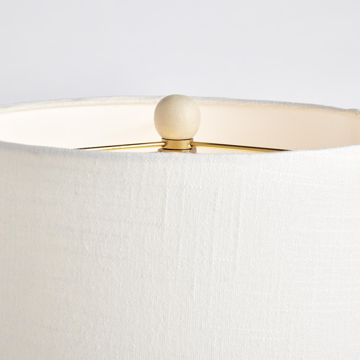 Napa Whitewash MAYE TEARDROP LAMP