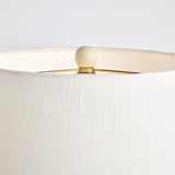 Napa Whitewash MAYE TEARDROP LAMP