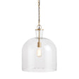 Napa Clear/Brass BELLE GRANDE PENDANT