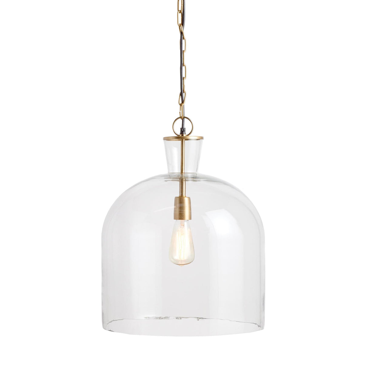 Napa Clear/Brass BELLE GRANDE PENDANT