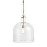Napa Clear/Brass BELLE GRANDE PENDANT