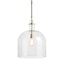 Napa Clear/Brass BELLE GRANDE PENDANT