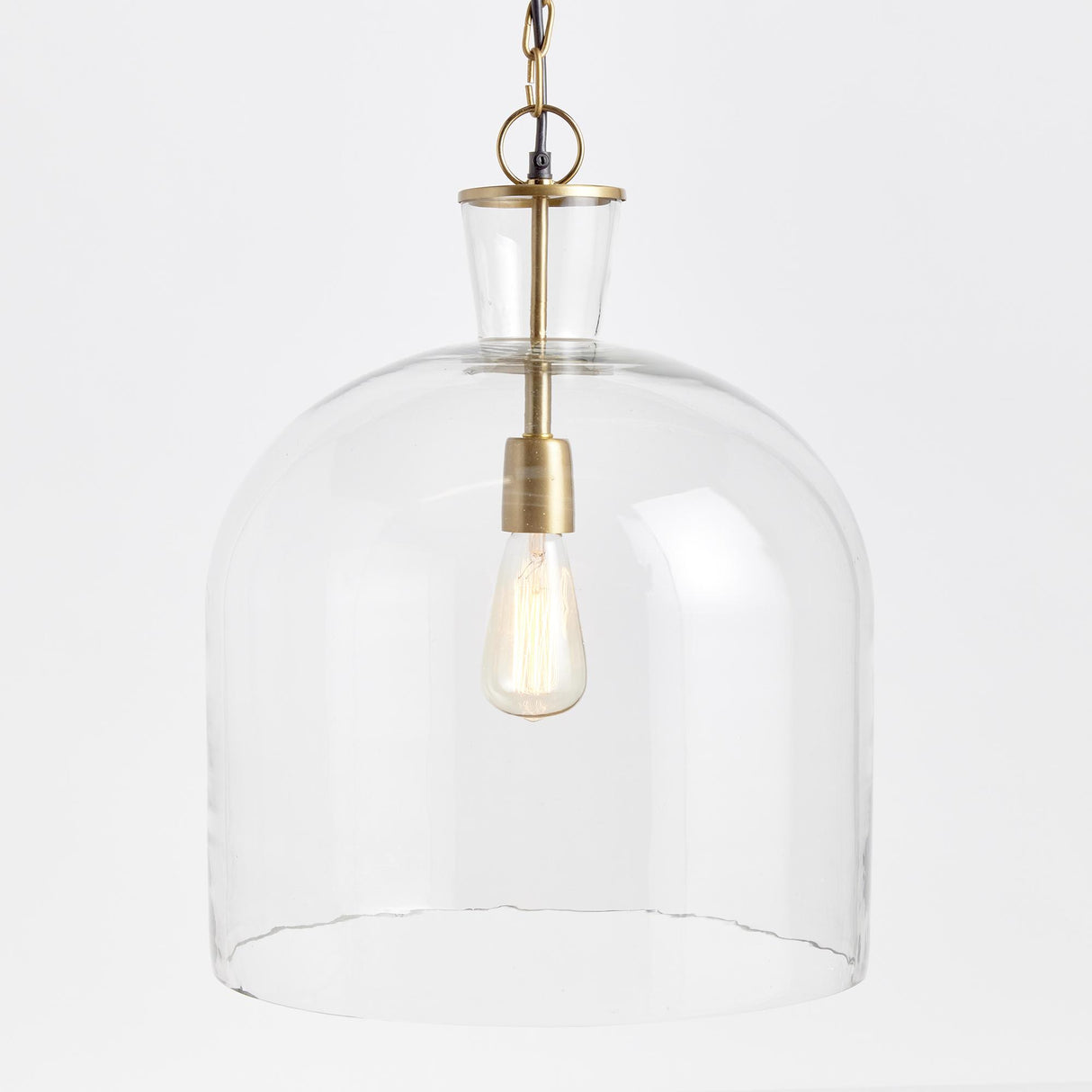 Napa Clear/Brass BELLE GRANDE PENDANT