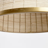 Napa Whitewash/Brass MAYE BELL PENDANT