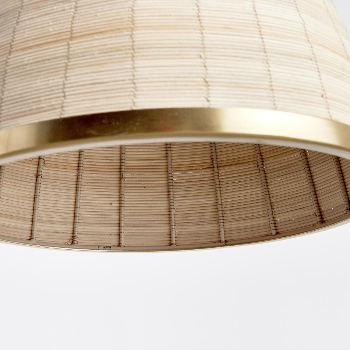 Napa Whitewash/Brass MAYE PETITE BELL PENDANT