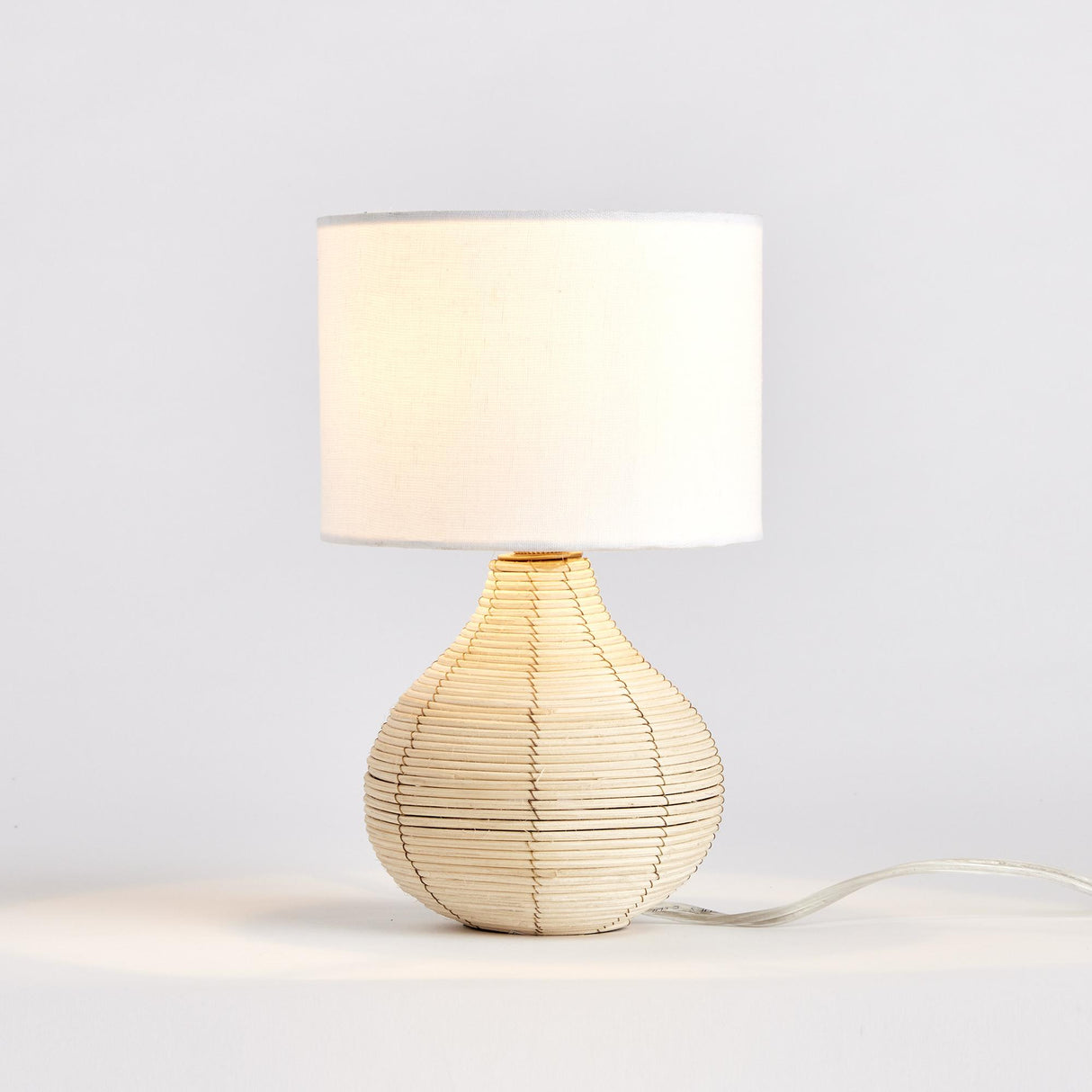 Napa Whitewash MAYE TEARDROP MINI LAMP