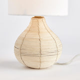 Napa Whitewash MAYE TEARDROP MINI LAMP
