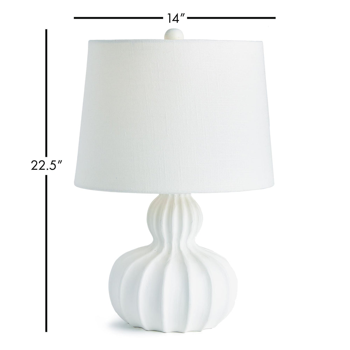 Napa White TIDEWATER LAMP