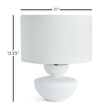 Napa White BROOKE LAMP