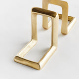 Napa Gold STROFI BOOKENDS, SET OF 2