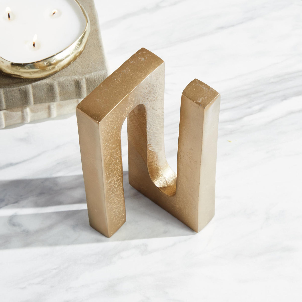 Napa Antique Brass CASSIAN SCULPTURE