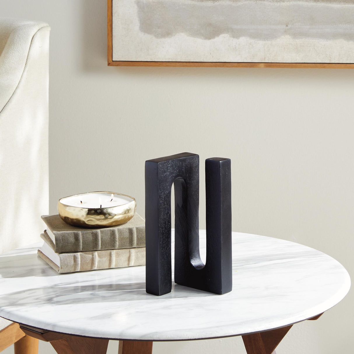 Napa Black/ Bronze CASSIAN SCULPTURE