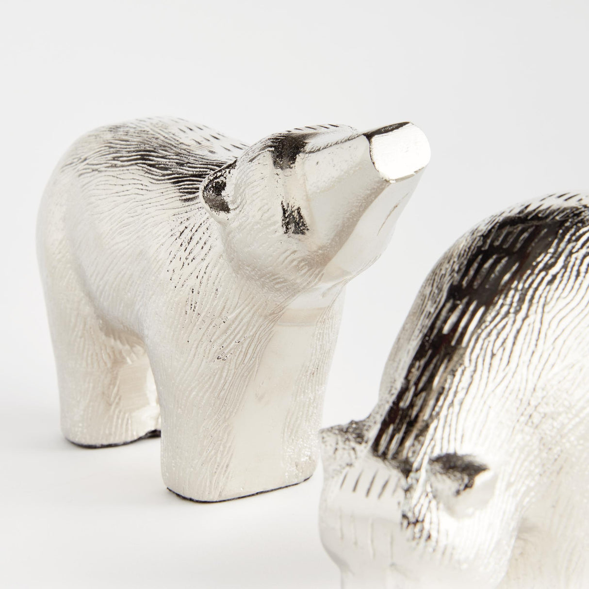 Napa Silver KODA SCULPTURES, SET OF 2