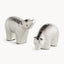 Napa Silver KODA SCULPTURES, SET OF 2
