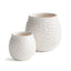 Napa White NEREUS POTS, SET OF 2