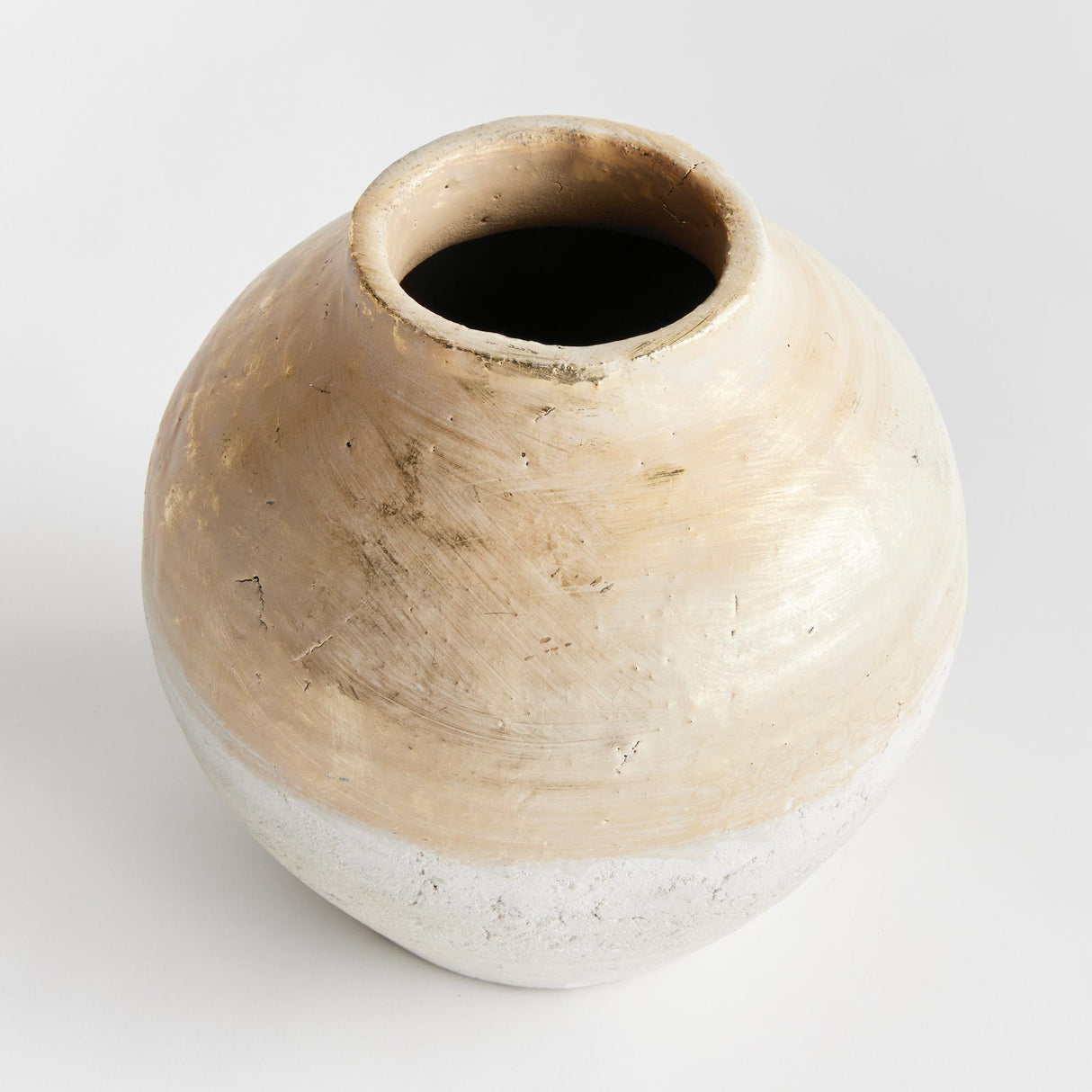 Napa Champagne/Natural MAUDE TEARDROP VASE SMALL