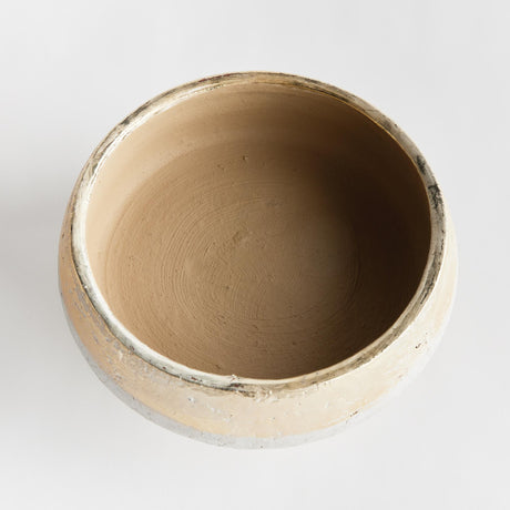 Napa Champagne/Natural MAUDE FOOTED DECORATIVE BOWL