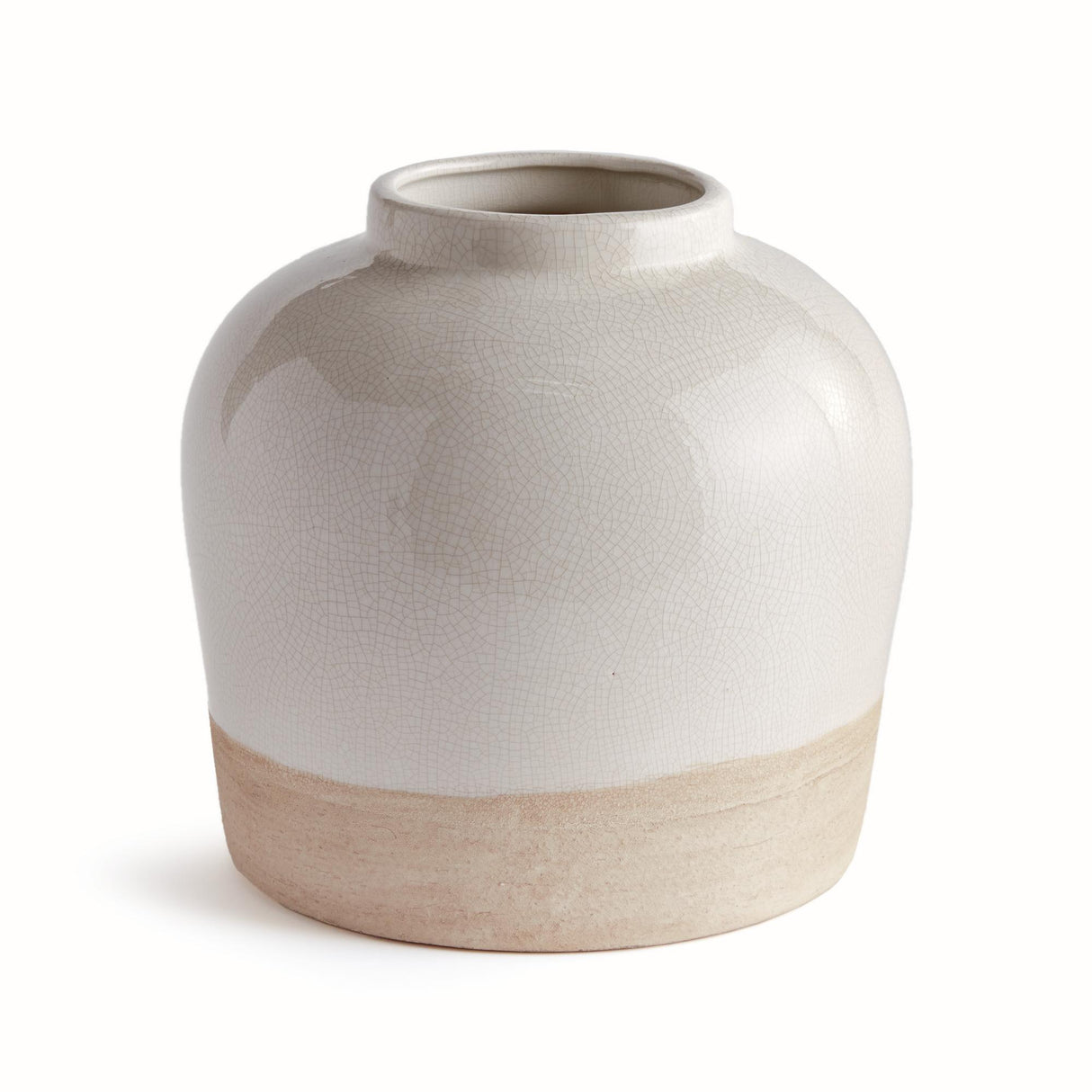 Napa Cream/Natural LEONA WIDE VASE