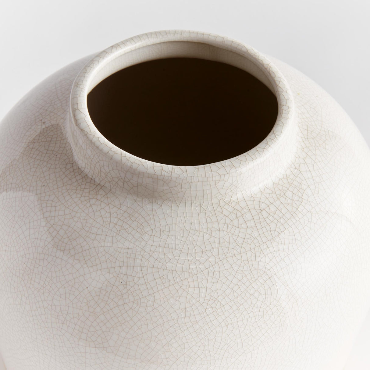 Napa Cream/Natural LEONA WIDE VASE