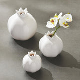 Napa White POMONA BUD VASES, SET OF 3