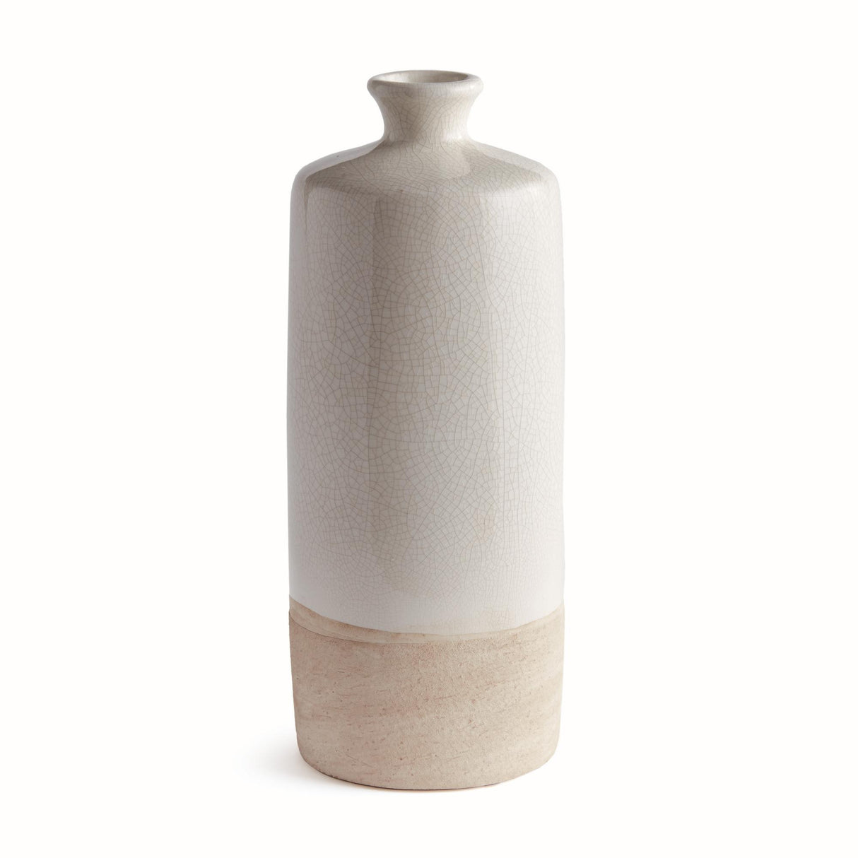 Napa Cream/Natural LEONA BOTTLE VASE LARGE